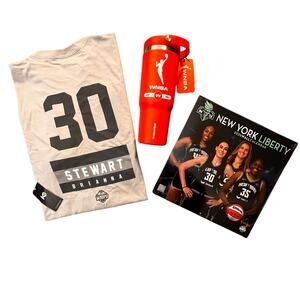 Breanna Stewart NY Liberty Bundle XXL Shirt 2026 Calendar Hydrapeak Cup Fan Gift